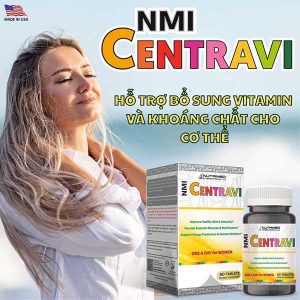 Thực phẩm bảo vệ sức khỏe NMI CENTRAVI (120 viên) - Ảnh 7