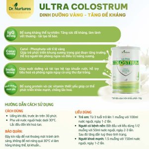 Sữa Non Ultra Colostrum New Zealand - "Nguồn Dinh Dưỡng Vàng" - Ảnh 4