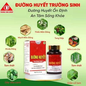 Thực phẩm bảo vệ sức khỏe đường huyết Trường Sinh 8 Thực phẩm bảo vệ sức khỏe đường huyết Trường Sinh - Ảnh 2