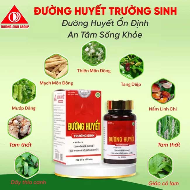 Thực phẩm bảo vệ sức khỏe đường huyết Trường Sinh 4 Thực phẩm bảo vệ sức khỏe đường huyết Trường Sinh - Ảnh 2