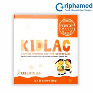 Kidlac - Men vi sinh hỗ trợ tiêu hóa cho trẻ ( hộp 60 gói )