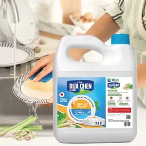 Nước rửa chén sả chanh VIEFARM - Sạch Bong Kin Kít - Ảnh 2