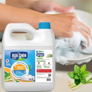 Nước rửa chén sả chanh VIEFARM - Sạch Bong Kin Kít - Ảnh 3