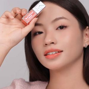 Son dưỡng bóng Peptide sheer color lip glow - Ảnh 3
