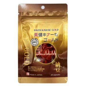 Biken Kinase Gold Nhật Bản Cho Sức Khỏe Mạch Máu & Trí Não - Ảnh 2