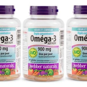 Webber Naturals Omega-3 - Cho Tim Mạch Và Não Bộ - Ảnh 2
