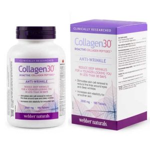 WEBBER NATURALS Collagen30 Anti-Wrinkle - Bí Quyết Giảm Nếp Nhăn