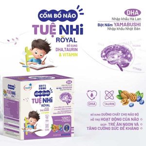 Cốm Bổ Não Tuệ Nhi Royal - Cho Trí Tuệ Và Dưỡng Chất Não Bộ - Ảnh 2