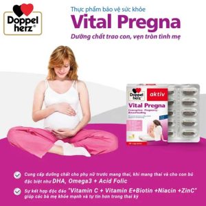 Vital Pregna Doppelherz Từ Đức - Dinh Dưỡng Cho Mẹ Bầu - Ảnh 2