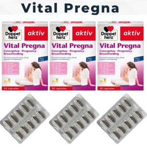 Vital Pregna Doppelherz Từ Đức - Dinh Dưỡng Cho Mẹ Bầu - Ảnh 4