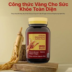 Sâm Redginseng Alpha Plus - Giải Pháp Vàng Tăng Sức Đề Kháng - Ảnh 3