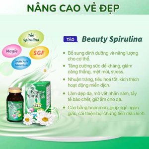 Tảo Beauty Spirulina Nhật Bản - Bí Quyết Đẹp Da Từ Japan - Ảnh 5