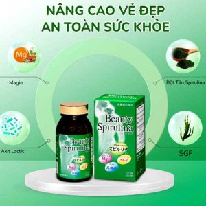 Tảo Beauty Spirulina Nhật Bản - Bí Quyết Đẹp Da Từ Japan - Ảnh 2