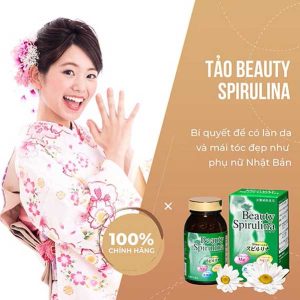 Tảo Beauty Spirulina Nhật Bản - Bí Quyết Đẹp Da Từ Japan - Ảnh 3