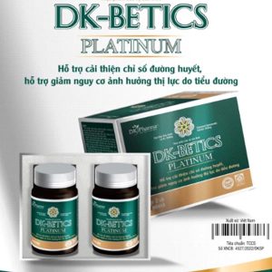 Viên Tiểu Đường DK-Betics Platinum - Hỗ Trợ Ổn Định Đường Huyết - Ảnh 2