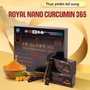 Nghệ Nano Curcumin Royal 365 - Đánh Bay Nỗi Lo Dạ Dày Và Phục Hồi Sức Khỏe