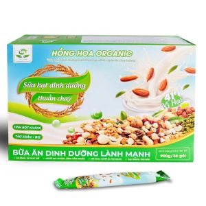 Sữa Hạt Dinh Dưỡng Hồng Hoa Organic Hộp 900g Chính Hãng - Ảnh 2