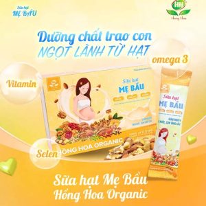 Sữa hạt mẹ bầu Hồng Hoa Cho Phụ Nữ Mang Thai - Ảnh 3