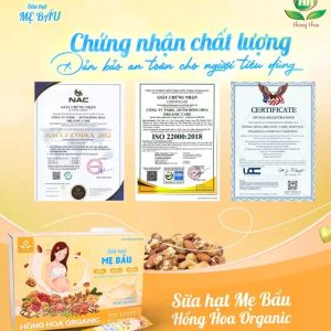 Sữa hạt mẹ bầu Hồng Hoa Cho Phụ Nữ Mang Thai - Ảnh 5
