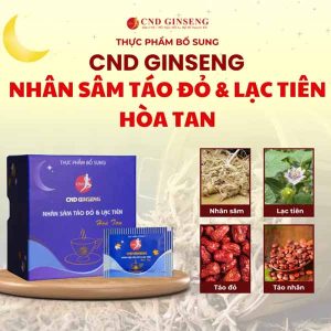 Sâm Táo Đỏ Lạc Tiên Hòa Tan - Cải Thiện Giấc Ngủ - Ảnh 6