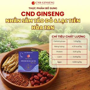 Sâm Táo Đỏ Lạc Tiên Hòa Tan - Cải Thiện Giấc Ngủ - Ảnh 4