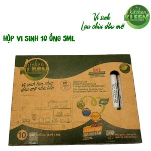 Hộp Vi Sinh Lau Chùi Kitchen Kleen - Giải Pháp Đánh Bay Dầu Mỡ - Ảnh 2