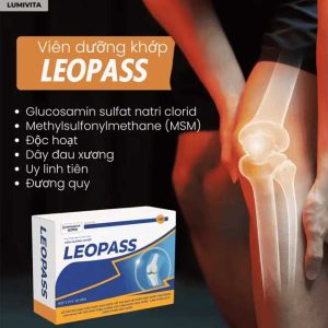 Viên dưỡng khớp LEOPASS - Hỗ Trợ Viêm Khớp Và Thoái Hóa Khớp - Ảnh 2