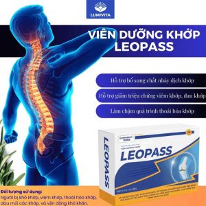 Viên dưỡng khớp LEOPASS - Hỗ Trợ Viêm Khớp Và Thoái Hóa Khớp - Ảnh 3
