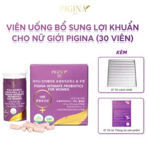 Viên Uống Bổ Sung Lợi Khuẩn Cho Nữ Giới Pigina - Chăm Sóc Sức Khỏe Toàn Diện - Ảnh 3