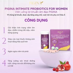 Viên Uống Bổ Sung Lợi Khuẩn Cho Nữ Giới Pigina - Chăm Sóc Sức Khỏe Toàn Diện - Ảnh 5