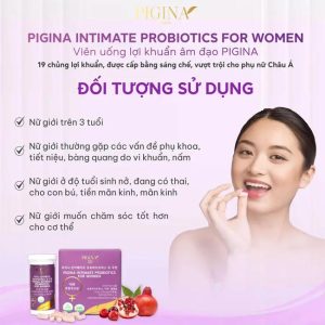 Viên Uống Bổ Sung Lợi Khuẩn Cho Nữ Giới Pigina - Chăm Sóc Sức Khỏe Toàn Diện - Ảnh 6