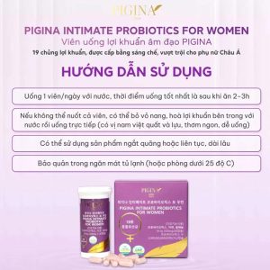 Viên Uống Bổ Sung Lợi Khuẩn Cho Nữ Giới Pigina - Chăm Sóc Sức Khỏe Toàn Diện - Ảnh 7