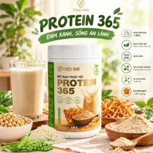 Bột Đạm Thực Vật Protein 365 - Dinh Dưỡng Thuần Chay Toàn Diện