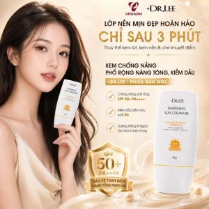 Kem Chống Nắng Bakuchiol +Dr.lee Nâng Tone, Kiềm Dầu Và Ngừa Lão Hóa - Ảnh 6